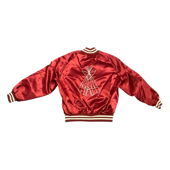 Vintage West Ark Men’s Burgundy Satin Jacket Honor Straight Dance Champi…​ - Picture 3 of 9